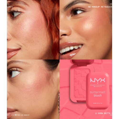 NYX Professional Makeup - Blush em pó Buttermelt - 04: U Know Butta
