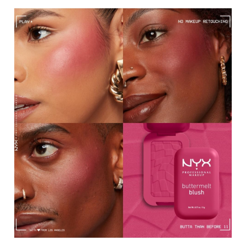 NYX Professional Makeup - Blush em Pó Buttermelt - 11: Butta than Before