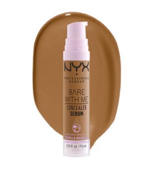 Nyx Professional Makeup - Corretivo líquido Concealer Serum Bare With Me - 10: Camel