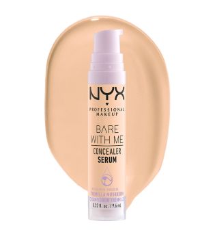 Nyx Professional Makeup - Corretivo Líquido Concealer Serum Bare With Me - 2.5: Medium Vanilla