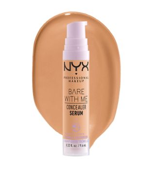 Nyx Professional Makeup - Corretivo Líquido Concealer Serum Bare With Me - 5.5: Medium Golden