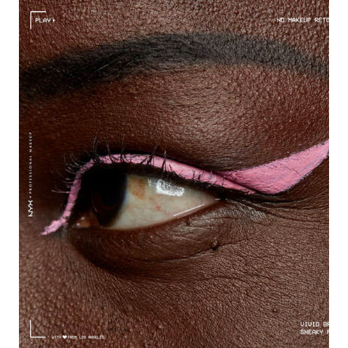 Nyx Professional Makeup - Delineador líquido fosco Vivid Brights - 09: Sneaky Pink