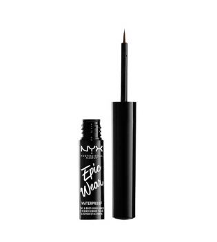 Nyx Professional Makeup - Delineador líquido waterproof Epic Wear - Brown