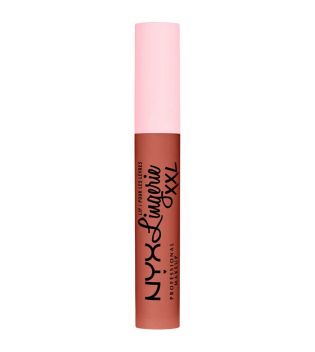 Nyx Professional Makeup - Batom líquido fosco Lip Lingerie XXL - Candela Babe