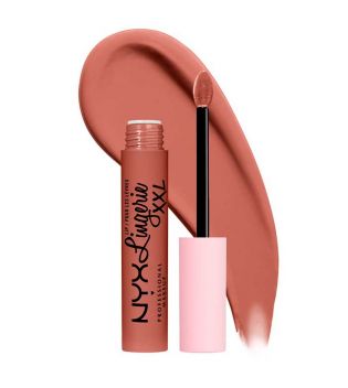 Nyx Professional Makeup - Batom líquido fosco Lip Lingerie XXL - Candela Babe