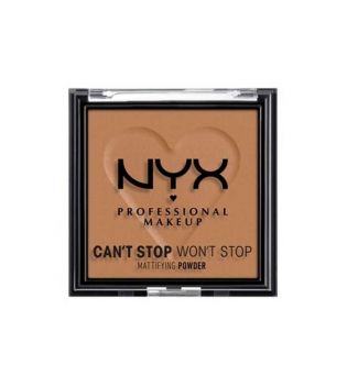 Nyx Professional Makeup - Pó matificante Can't Stop Won't Stop - 01: Mocha
