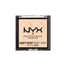 Nyx Professional Makeup - Pó matificante Can't Stop Won't Stop - 08: Light