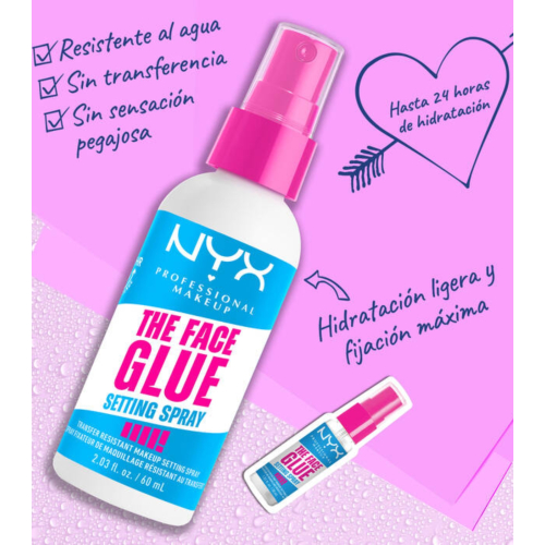 NYX Professional Makeup - Spray Fixador de Maquiagem The Face Glue