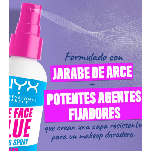 NYX Professional Makeup - Spray Fixador de Maquiagem The Face Glue
