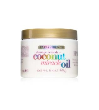 OGX - Máscara para cabelos danificados Coconut Miracle Oil Extra Strength