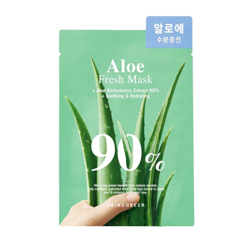Olive Young - *Bringgreen* - 90% Máscara Facial - Aloe