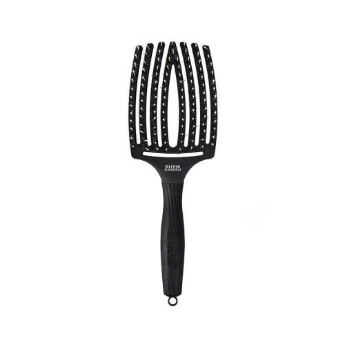 Olivia Garden - Escova de cabelo Fingerbrush Combo Large - Black