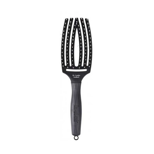 Olivia Garden - Escova de cabelo Fingerbrush Combo Medium - Black
