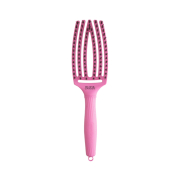 Olivia Garden - Escova de Cabelo  Fingerbrush Combo Medium - Bubble Pink