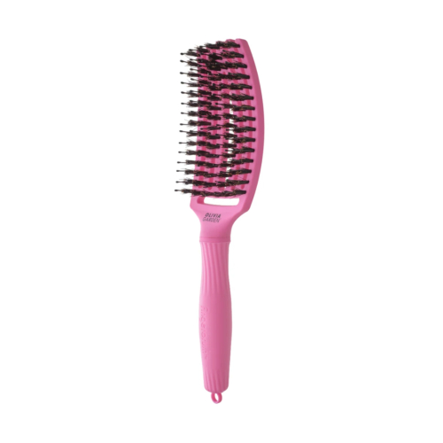Olivia Garden - Escova de Cabelo  Fingerbrush Combo Medium - Bubble Pink
