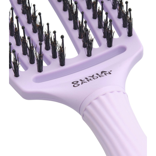 Olivia Garden - Escova de Cabelo Fingerbrush Combo Medium - Lavender