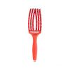Olivia Garden - Escova de cabelo Fingerbrush Combo Medium - Neon Orange