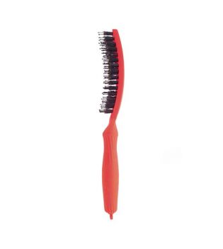 Olivia Garden - Escova de cabelo Fingerbrush Combo Medium - Neon Orange