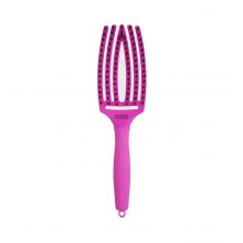 Olivia Garden - *Think Pink* - Escova de cabelo Fingerbrush Combo Medium - Neon Purple