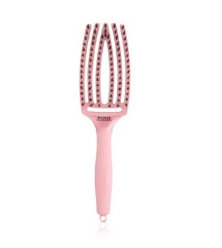 Olivia Garden - Escova de cabelo Fingerbrush - Pearl Pink