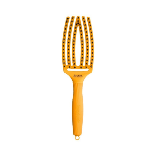 Olivia Garden - *On The Road Again* - Escova de cabelo Fingerbrush Combo Medium - Yellow Sunshine