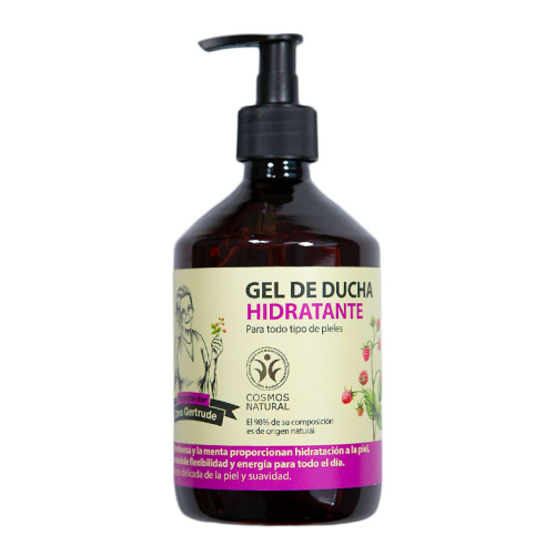 Oma Gertrude - Gel de Banho hidratante - Framboesa e Hortelã