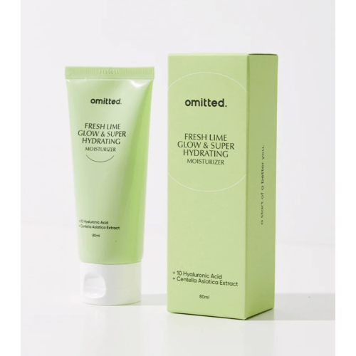 Omitted - Hidratante leve Fresh Lime Glow & Super Hydrating Moisturizer