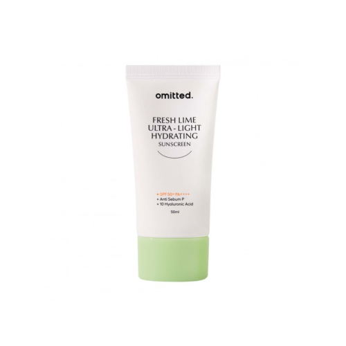 Omitted - Protetor solar facial Fresh Lime Ultra Light & Hydrating SPF50+ PA++++
