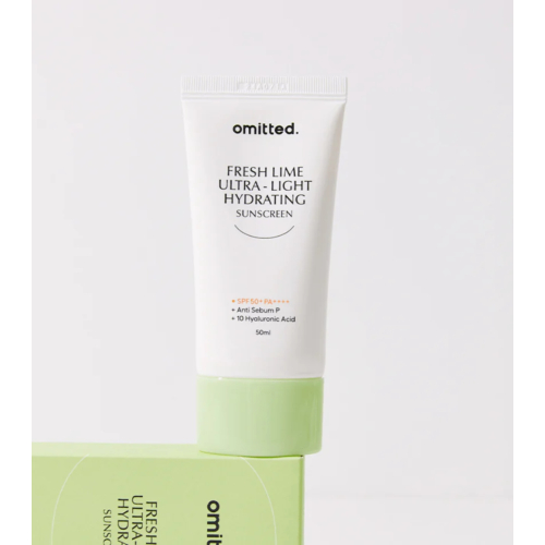 Omitted - Protetor solar facial Fresh Lime Ultra Light & Hydrating SPF50+ PA++++