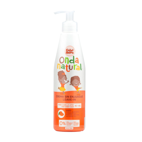 Onda Natural - Condicionador Mango Leave In para Crianças - Cabelos cacheados
