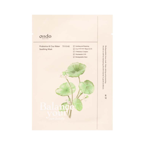 Ondo Beauty 36.5 - To Dak Probióticos & Máscara Calmante Água Cica