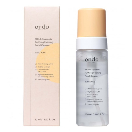Ondo Beauty 36.5 - Mousse de Limpeza Purificante PHA & Saponaria