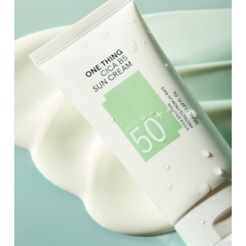 One Thing - Protetor solar facial Cica B5 SPF50+ PA++++