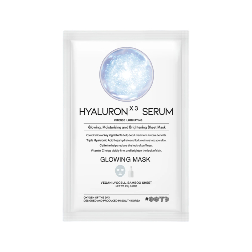 OOTD Beauty - Máscara facial iluminadora Hyaluron x3 Serum