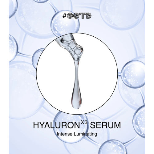OOTD Beauty - Máscara facial iluminadora Hyaluron x3 Serum