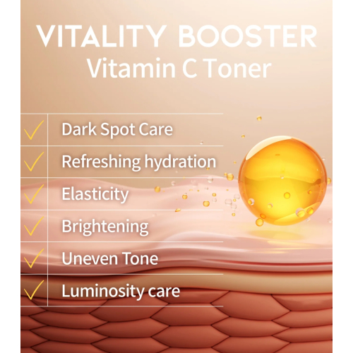 OOTD Beauty - Dark Spot Vitamin C Tônico iluminador