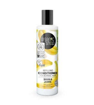 Organic Shop - Condicionador para cabelos normais - Banana e Jasmim