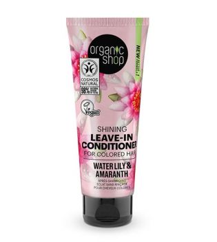 Organic Shop - Condicionador leave-in para cabelos coloridos Shining