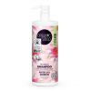 Organic Shop - Shampoo de brilho sedoso para cabelos coloridos 1000ml - Nenúfar e Amaranto