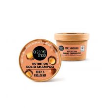 Organic Shop - Shampoo sólido nutritivo - Mel e macadâmia