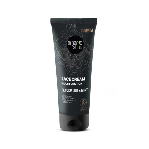 Organic Shop - Creme Facial Masculino Multifuncional - Casca de Carvalho e Hortelã