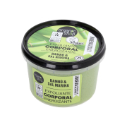 Organic Shop - Esfoliante Corporal Energizante - Bambu Orgânico e Sal Marinho