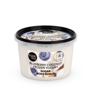 Organic Shop - Esfoliante Corporal com Açúcar - Iogurte Congelado com Cranberry e Coco
