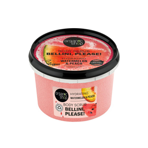 Organic Shop - Esfoliante Corporal Hidratante - Melancia e Pêssego