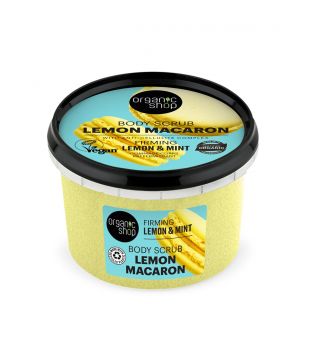 Organic Shop - Esfoliante Corporal Refirmante - Macaron de Limão