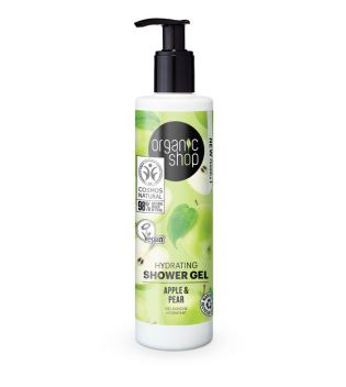 Organic Shop - Gel de banho hidratante - Maçã e Pêra