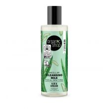 Organic Shop - Leite de limpeza micelar para todos os tipos de pele - Aloé e Abacate