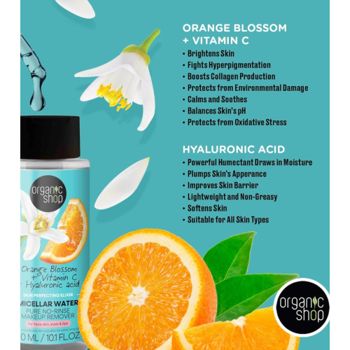 Organic Shop - *Orange Blossom - Água micelar Skin Perfecting Elixir