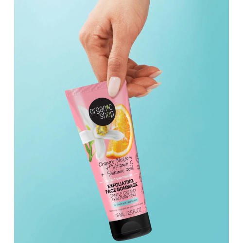 Organic Shop - *Orange Blossom - Exfoliante facial Instant Smoothness