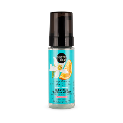 Organic Shop - *Orange Blossom - Mousse de limpeza Intense Hydration